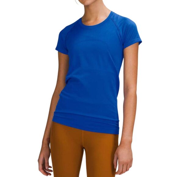 Lululemon Swiftly Tech Short Sleeve Shirt 2.0 *Blazer Blue Tone - Picture 1 of 10